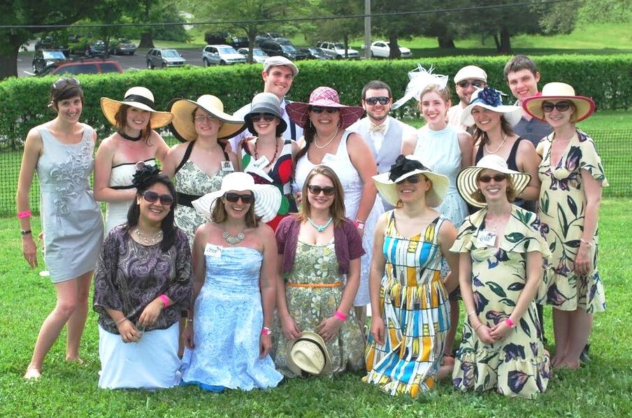 WPAMC and WUDPAC classes of 2021 at Winterthur's Point-to-Point